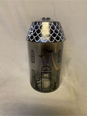 Target Black and White Halloween Haunted House Jar